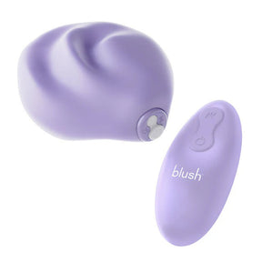 Blush Urself PulsePad Dual-Sided Clitoral Vibrator — Lavender, 4 x 3 in - BL-25402