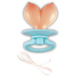 Hott Products Boobie Pacifier with Elastic Wristband - HTP3659