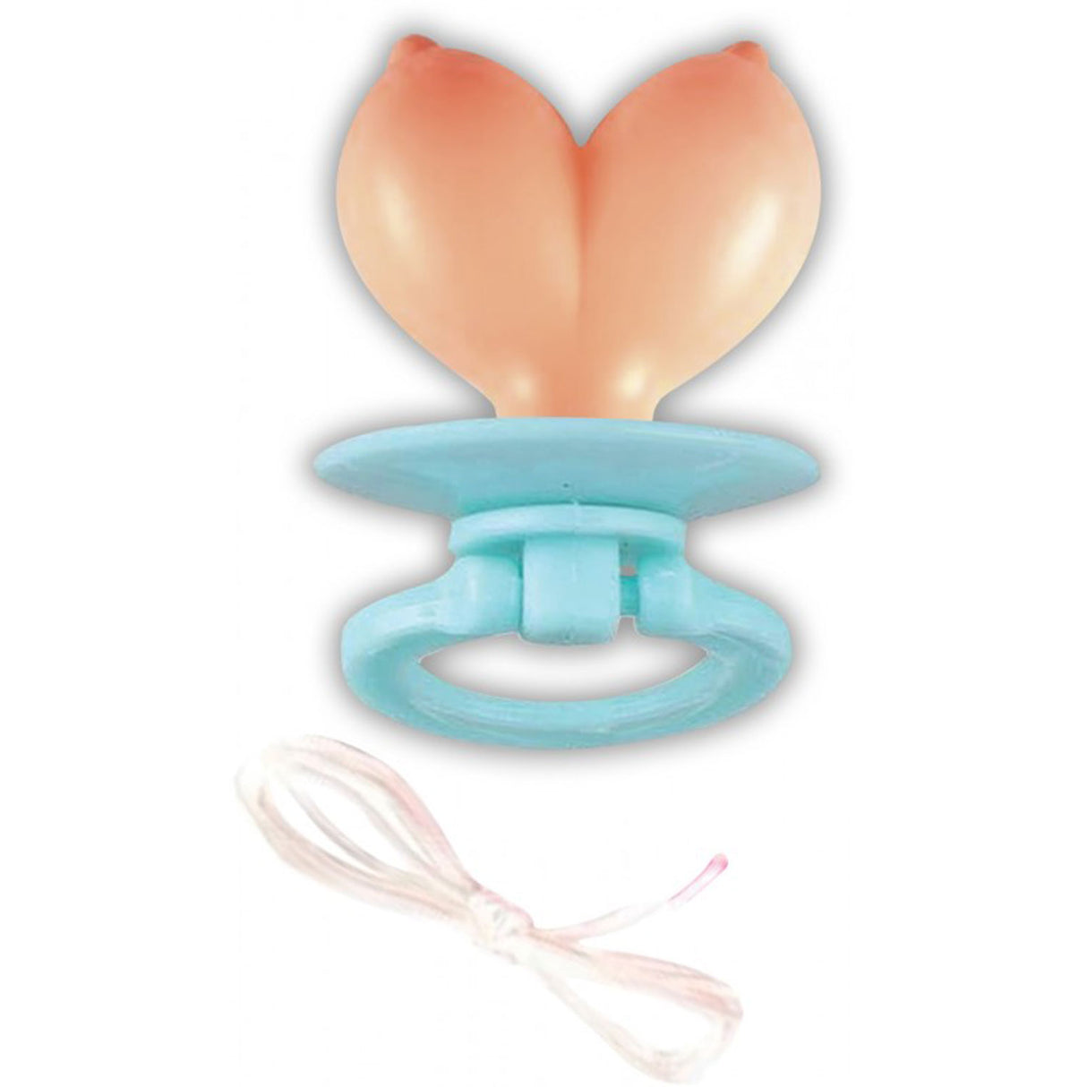 Hott Products Boobie Pacifier with Elastic Wristband - HTP3659