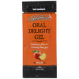 Doc Johnson Goodhead Oral Delight Gel — Peach 0.24 oz Packet - DJ1387-38-BU