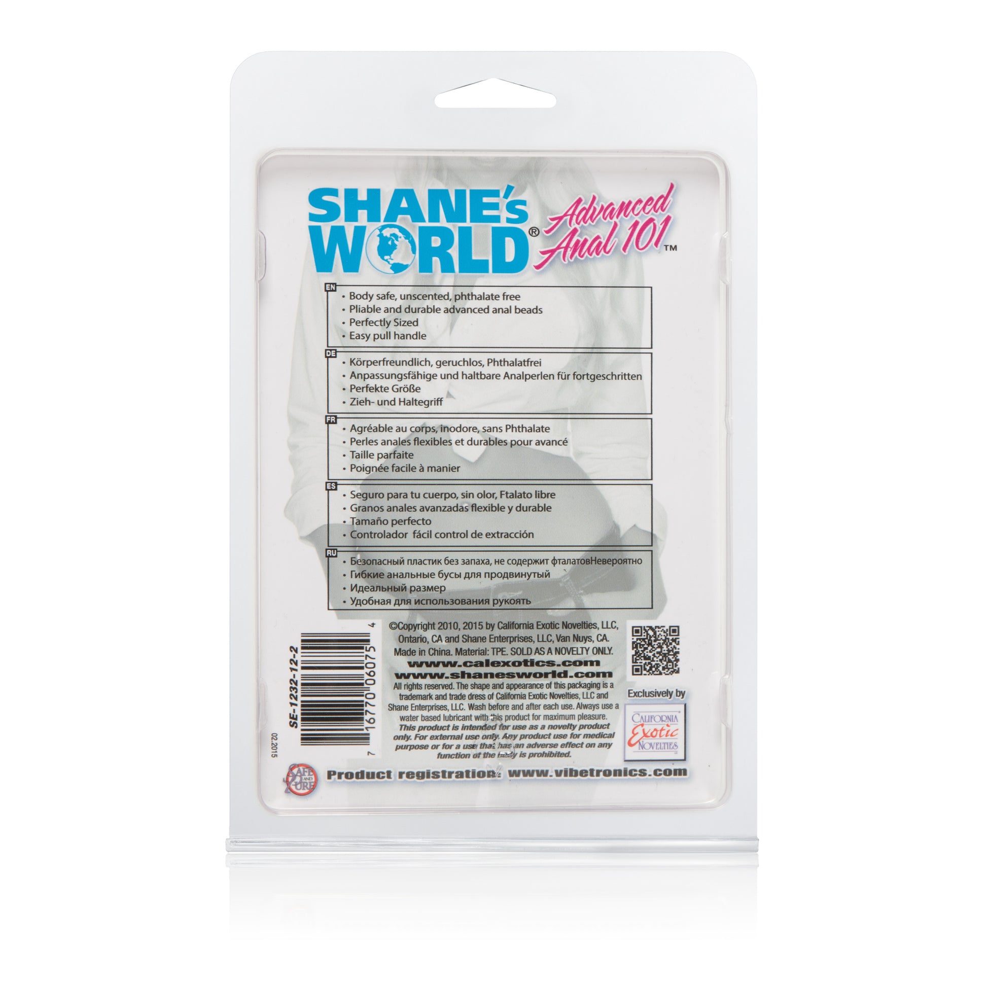 Shane's World Advanced Anal 101 - Blue by CalExotics