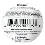 Climaxa Stimulating Gel - 50 Pieces Sample Display by Body Action
