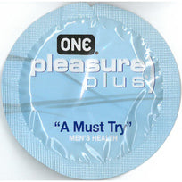 Paradise Marketing One Pleasure Plus Condoms — 500 Count Case - PM14000C1