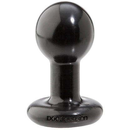 "Round Butt Plug - Small - Black DJ0244-53"