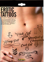 Hott Products Erotic Tattoos — Assorted Pack - HTP3206