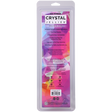 Doc Johnson Crystal Jellies Realistic Dildo — 9 in, Pink - DJ0288-47-CD