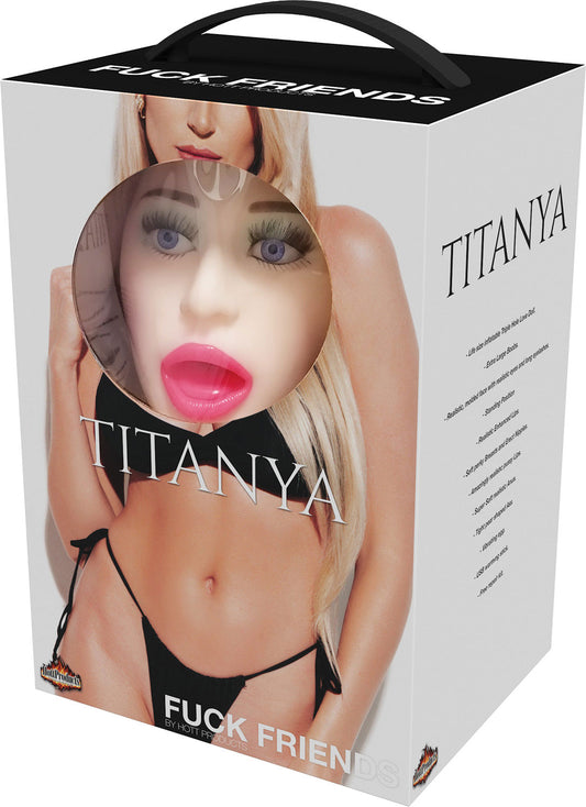 Hott Products Titanya Life-Size Inflatable Blow-Up Doll with Vibrating Egg - HTP3504