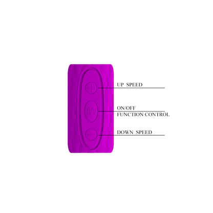 Pretty Love Nathaniel - 7 Function - Purple by Pretty Love