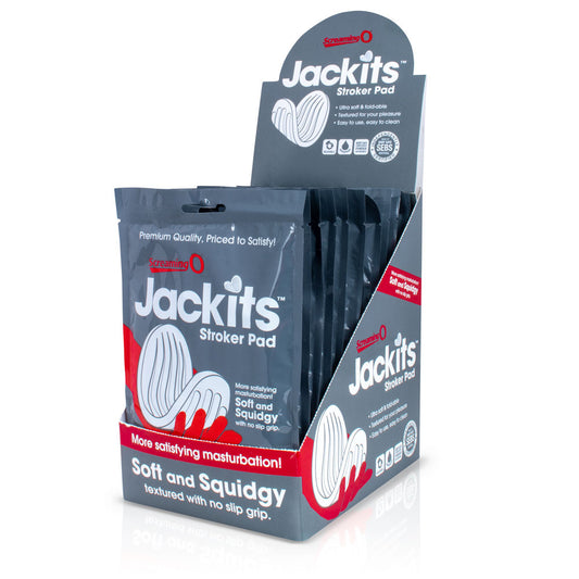 Screaming O Jackits Stroker Pad — 12 Count Box - JJP-C-110D