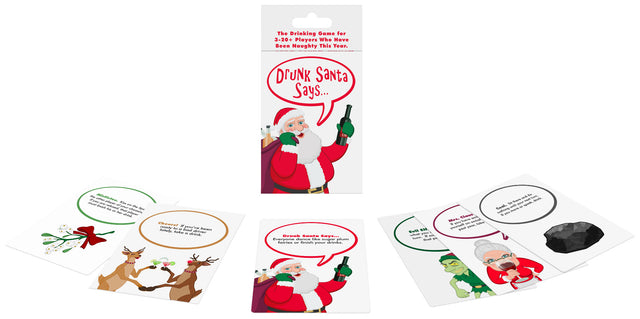 Kheper Games Drunk Santa Says Drinking Card Game (53 Cards) - KG-BGC100