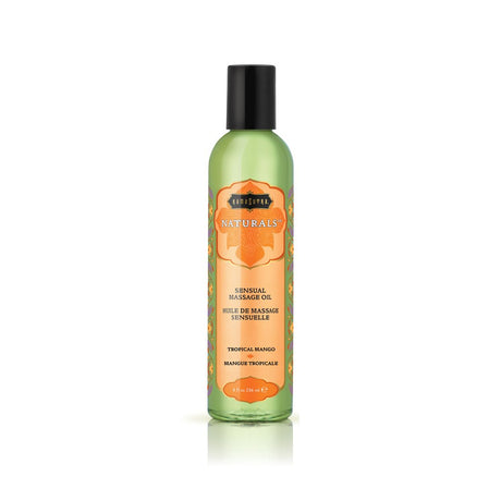 Kama Sutra Naturals Massage Oil — Tropical Mango, 8 fl oz - KS10193
