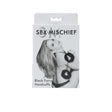 Sportsheets Sex and Mischief Furry Handcuffs — Black - SS100-66
