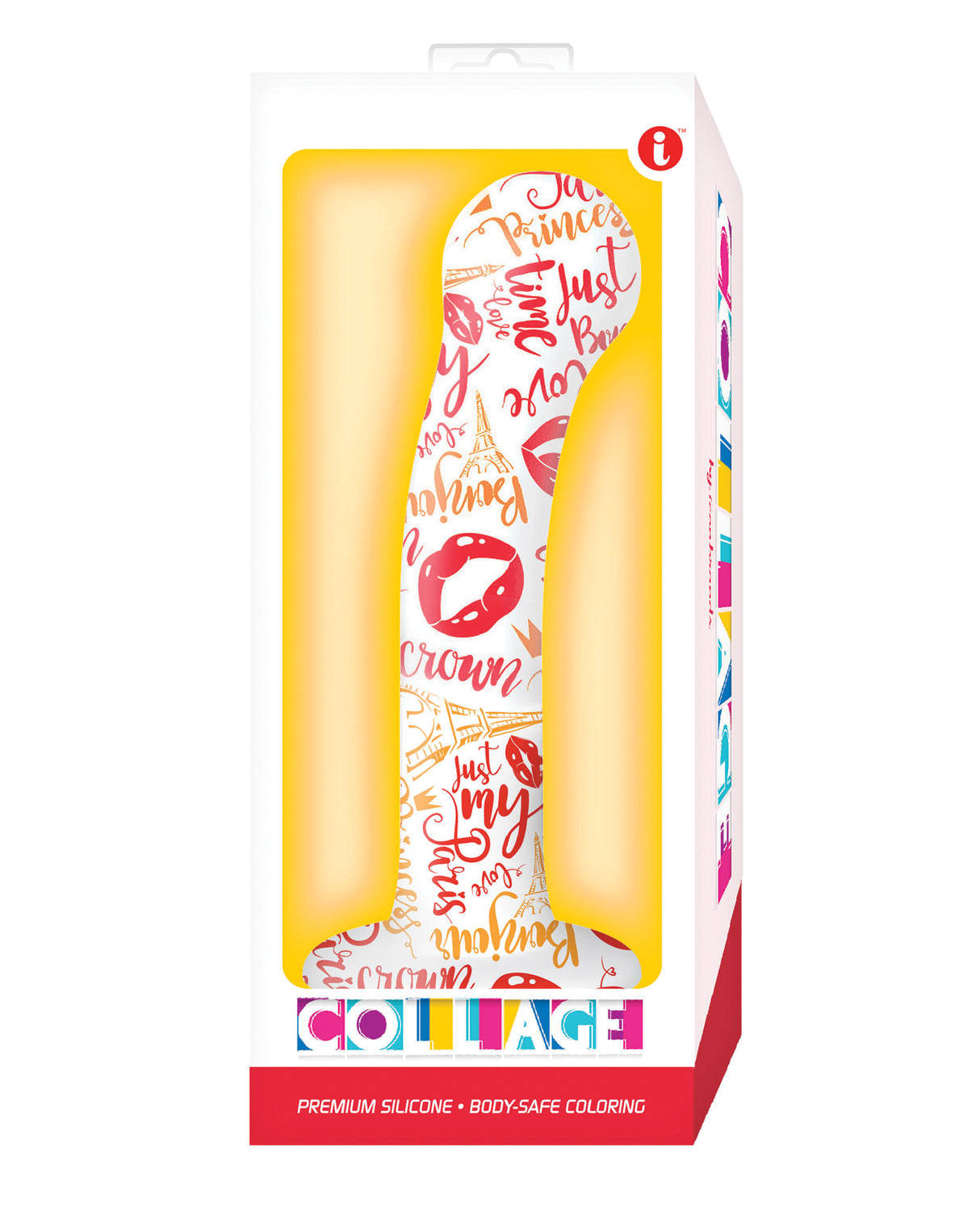 Collage I Remember Paris G Spot Silicone Dildo by Collage