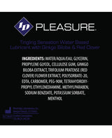 ID Pleasure Water-Based Tingling Lubricant — 12 ml Tube