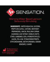 ID Sensation Warming Water-Based Lubricant — 12 ml Tube