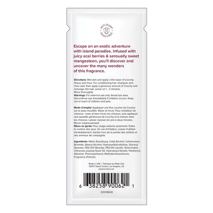 Coochy Shave Cream - Island Paradise - 15 ml Foils by Classic Brands