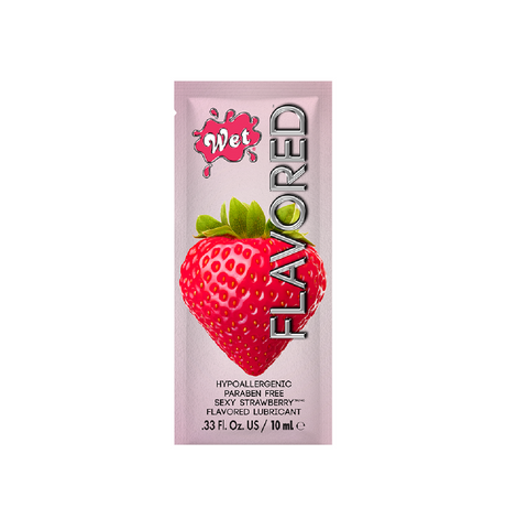 WET Flavored Sultry Strawberry Lubricant — 10 mL (.33 fl oz) - WT300