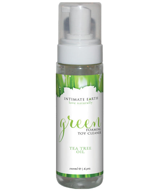 Intimate Earth Foaming Toy Cleaner - 200 ml Green Tea Tree Oil by Intimate Earth