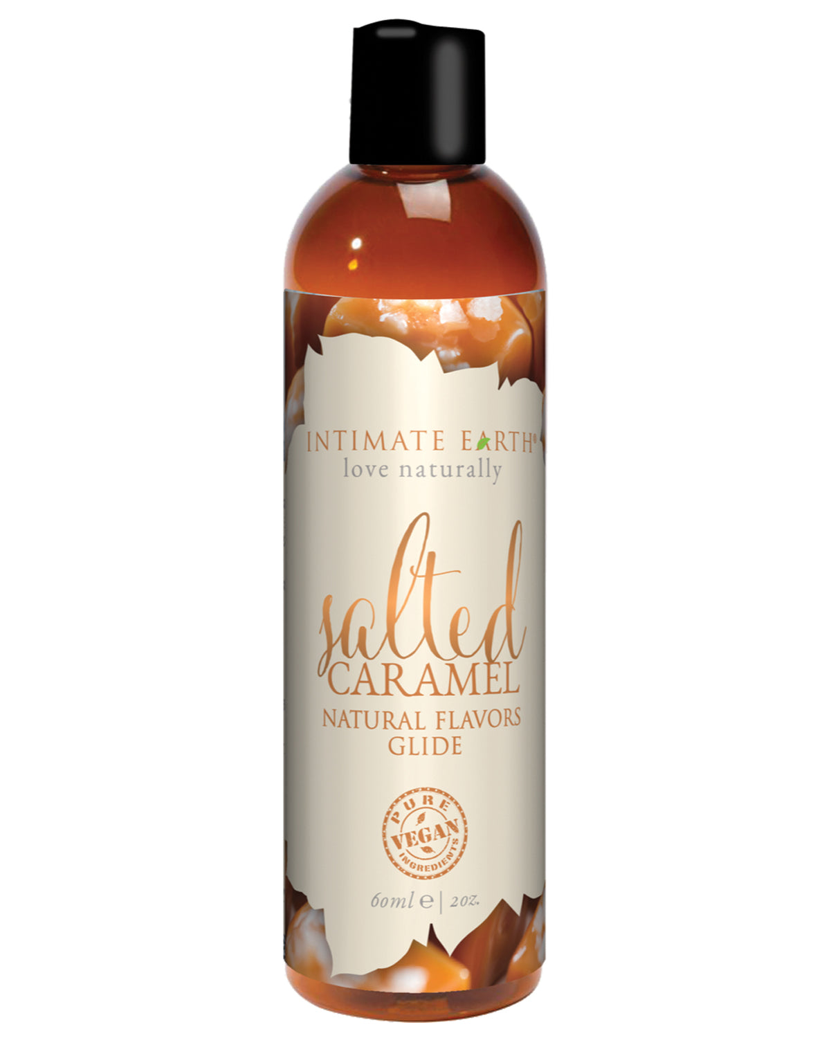 Intimate Earth Natural Flavors Glide - 60 ml Salted Caramel by Intimate Earth