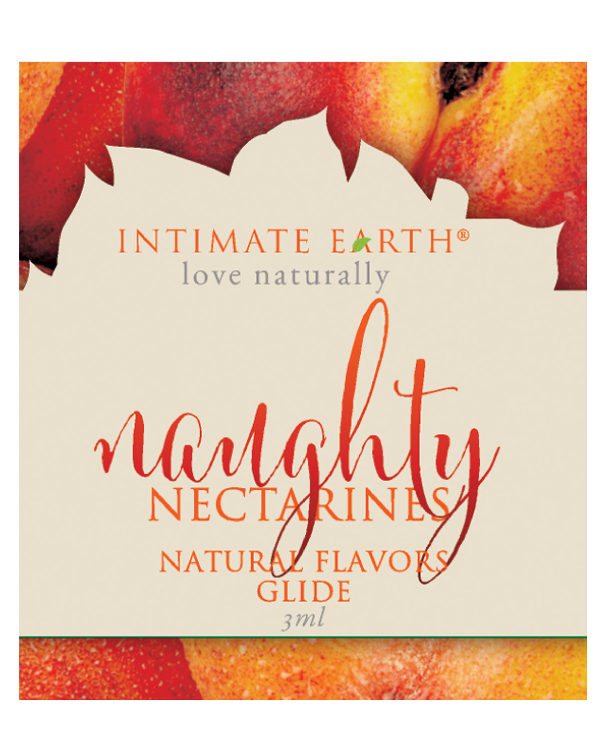Intimate Earth Oil Foil - 3 ml Naughty Nectarines by Intimate Earth