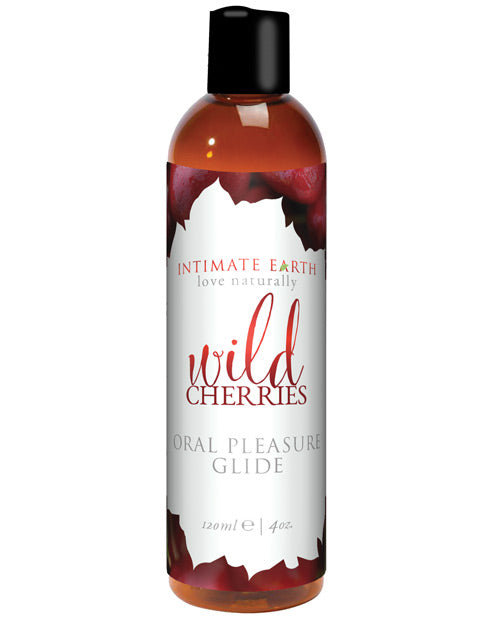Intimate Earth Lubricant - 120 ml Wild Cherries by Intimate Earth