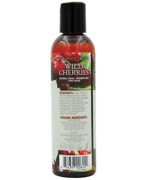 Intimate Earth Lubricant - 120 ml Wild Cherries by Intimate Earth