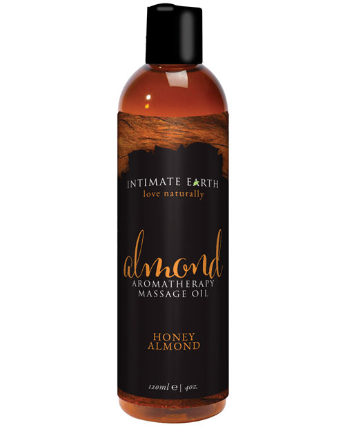 Intimate Earth Massage Oil - 120 ml Almond by Intimate Earth