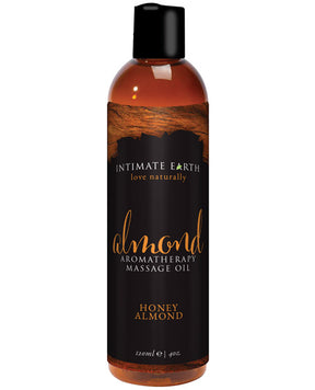 Intimate Earth Massage Oil - 120 ml Almond by Intimate Earth