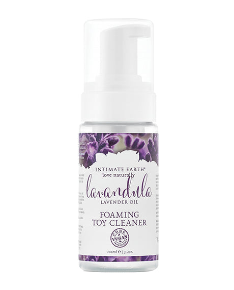 Intimate Earth Foaming Toy Cleaner - 100 ml Lavandula Lavender Oil and Rosemary Extracts by Intimate Earth