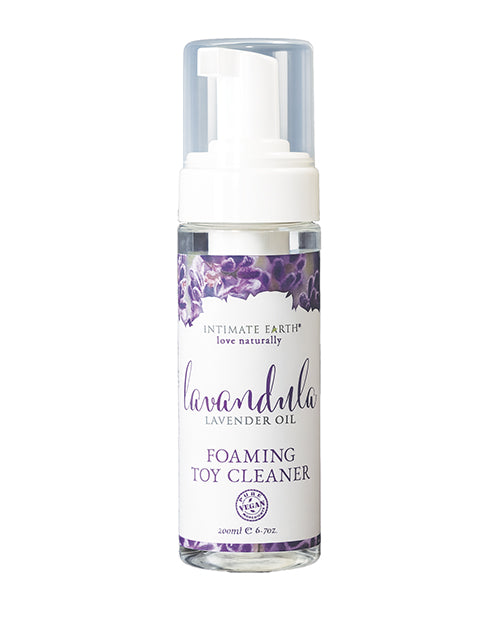 Intimate Earth Foaming Toy Cleaner - 200 ml Lavandula Lavender Oil and Rosemary Extracts by Intimate Earth