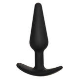 CalExotics Boundless Slim Anal Plug, Tapered Silicone, 3 x 0.75 in, Black - SE2700412