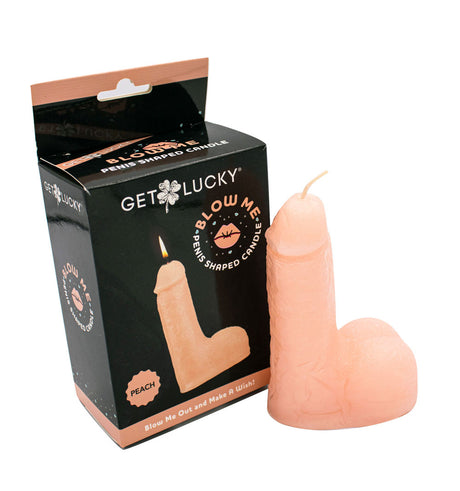 Blow Me Penis Candle - Peach by Viben