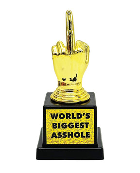 World's Biggest Asshole Trophy by Island Dogs
