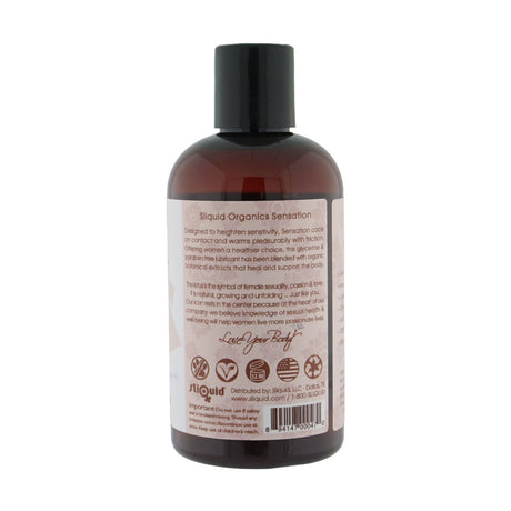 Sliquid Organics Sensation Aloe Lubricant, 8.5 fl oz - SLIQ047