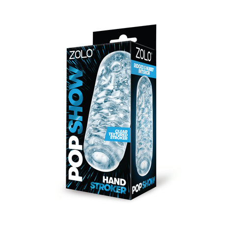 XGEN Pop Show Stroker — Clear Compact Textured Stroker (6.06 in) - X-ZO6082