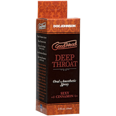 Good Head Deep Throat Spray - Sexy Cinnamon by Doc Johnson