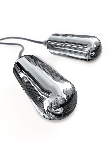 Classix Dual Vibrating Ball Teaser - Black/smoke
