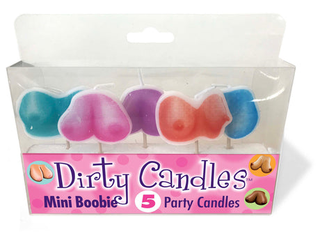 Little Genie Dirty Boob Party Candles — 5 Mini Candles - CP-988