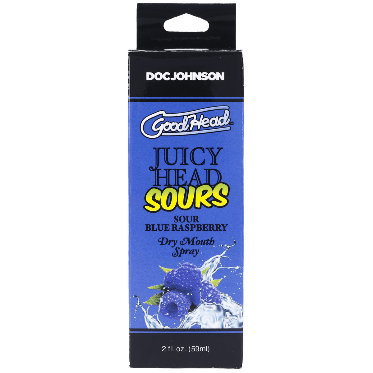 Goodhead - Juicy Head - Dry Mouth Spray - Sour Blue Raspberry - 2 Oz