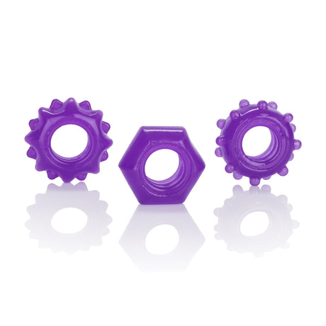 Reversible Ring Set - Purple by CalExotics