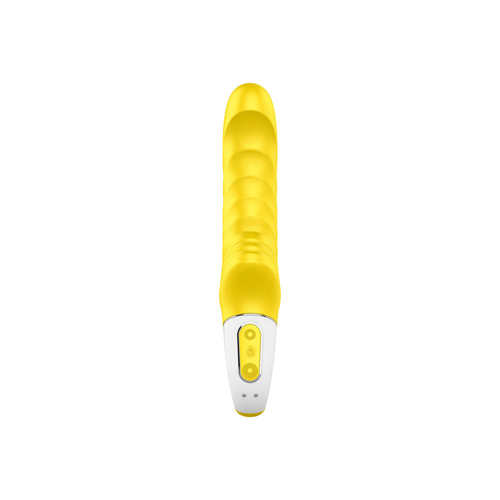 Satisfyer Yummy Sunshine G-Spot Vibrator — Yellow - SAT-YMMYSNSHNEV