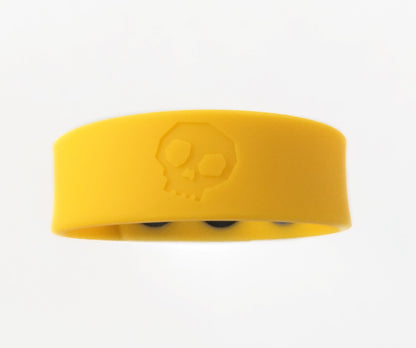 Boneyard Silicone Cock Strap 3 - Snap Ring - Yellow by Rascal - Boneyard