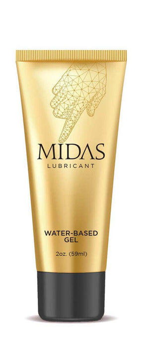 Little Genie Midas Water-Based Lubricant Gel — 2 fl oz - LG-BT203
