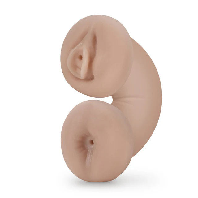 Blush M for Men Double Trouble Glow-in-the-Dark Pocket Stroker — Vanilla - BL-84033