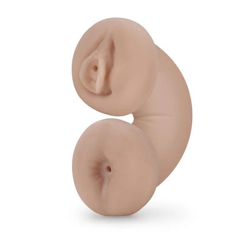 Blush M for Men Double Trouble Glow-in-the-Dark Pocket Stroker — Vanilla - BL-84033