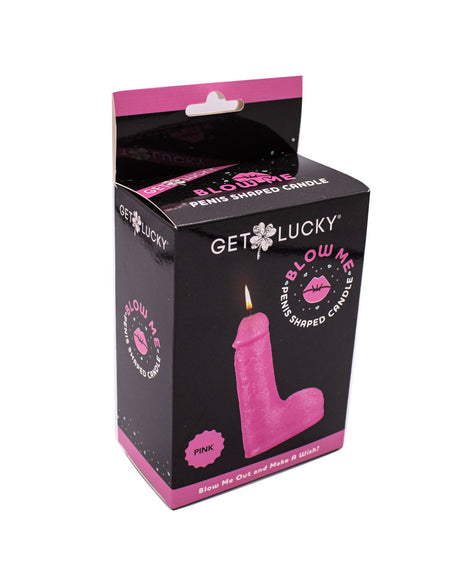 Blow Me Penis Candle - Pink by Viben