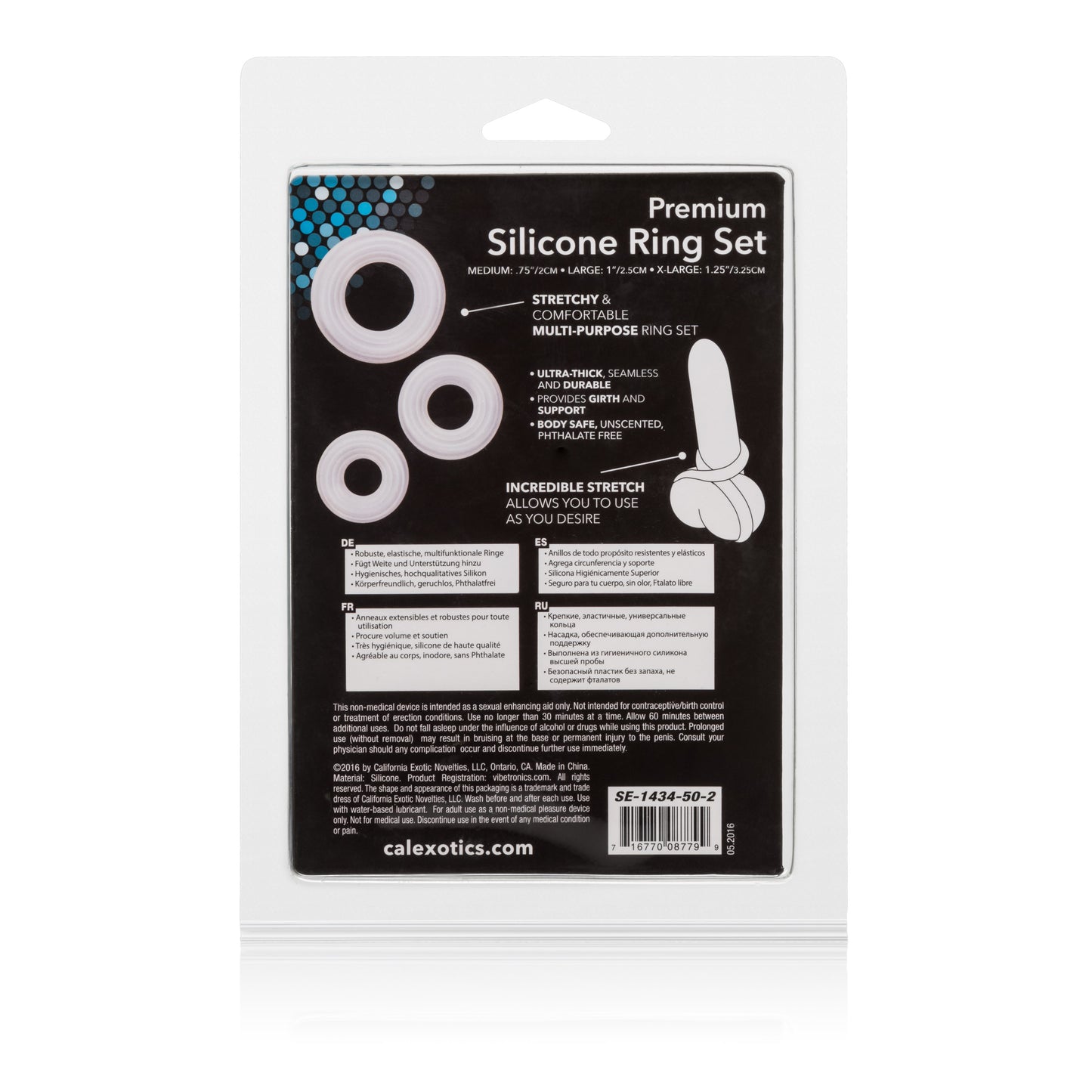 Premium Silicone Ring Set by CalExotics