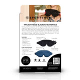 Sportsheets Signature Twilight Tease Blackout Blindfold, Blue - SS68126