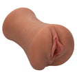 CalExotics Stroke It Juicy Pussy Stroker Sleeve - Brown - SE0912393