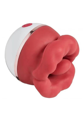 Cloud 9 Novelties Big Lips Suction & Licking Stimulator, Red - WTC948